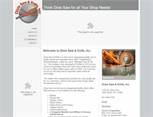 Tablet Screenshot of dixiesaw.com